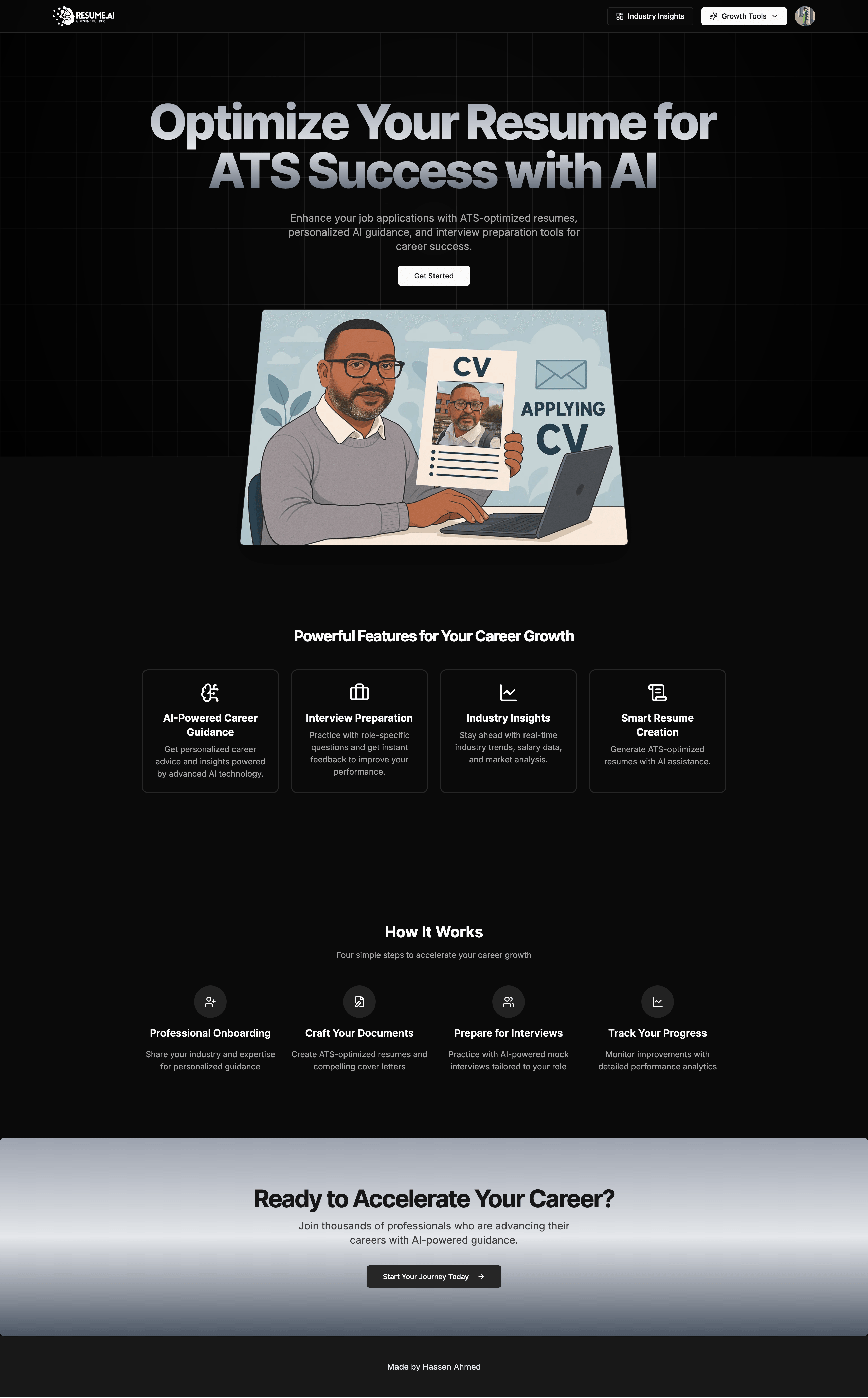 Resume.AI - AI Resume & Cover Letter Builder
