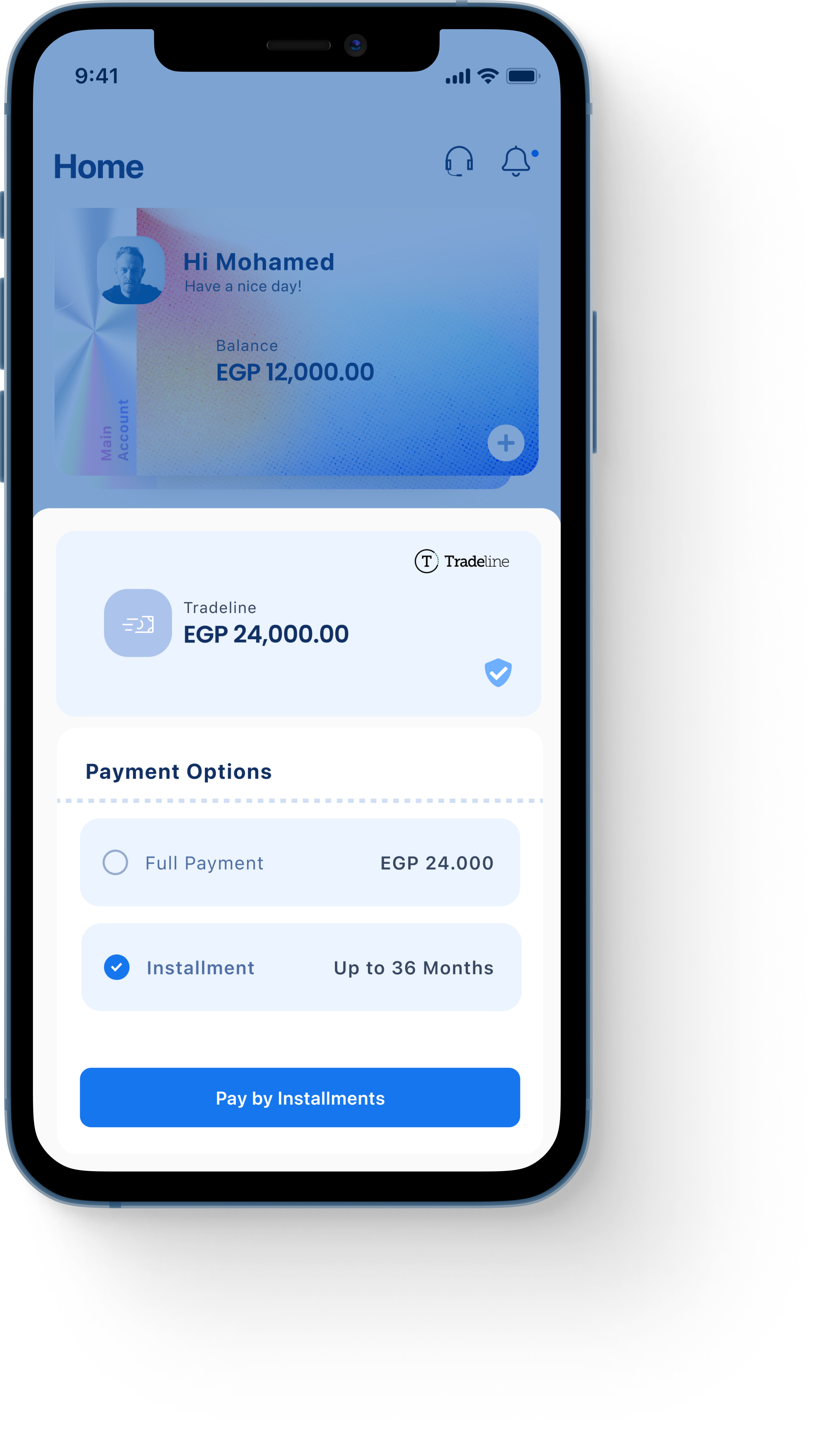 Payment choices